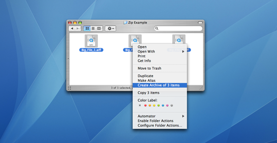 zip archive for mac