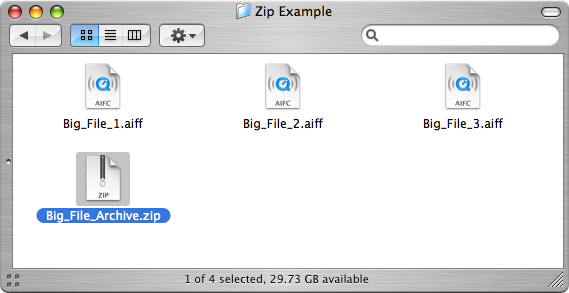 open zip files on mac